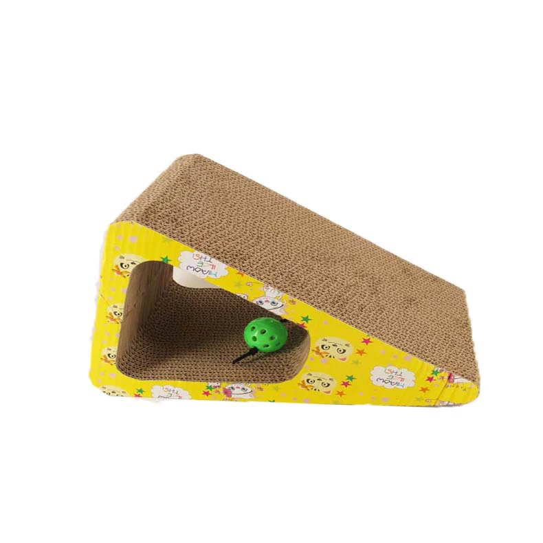 Factory Wholesale Cat Corrugated Scratchboard Cat Exercise Scratcher Cardboard Toy, As shown
Factory Wholesale Cat Corrugated Scratchboard Cat Exercise Scratcher Cardboard Toy, As shown