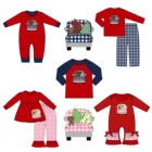 2019 autumn wholesale children boutique outfits new christmas baby boys clothing sets