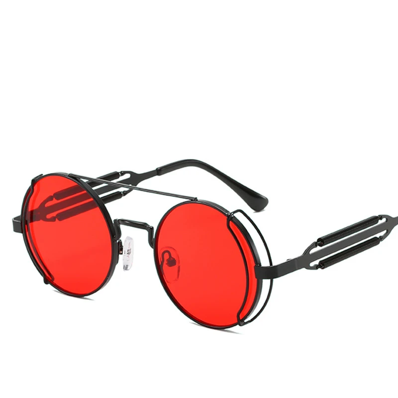 Vintage Round Punk Women Men Sunglasses Luxury Metal Cut Out Retro Classic Eyewear Sun Glasses UV400 Shade
Vintage Round Punk Women Men Sunglasses Luxury Metal Cut Out Retro Classic Eyewear Sun Glasses UV400 Shade