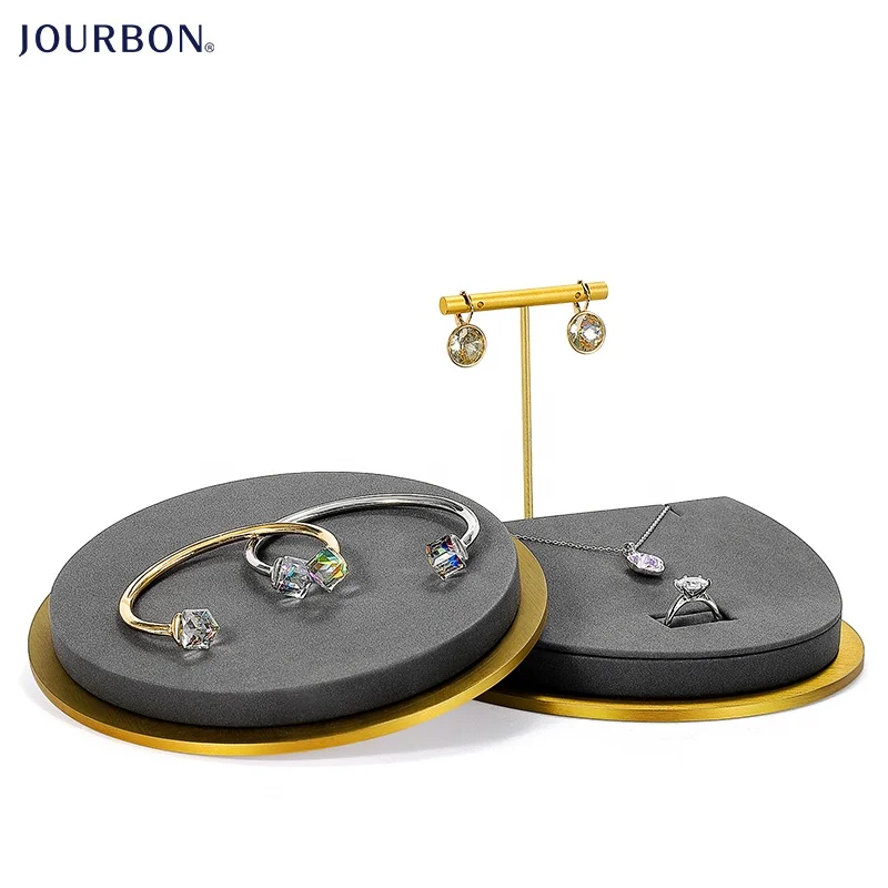 Luxury Necklace diamond jewelry stand Earring display stackable jewelry display ring tray, Grey
Luxury Necklace diamond jewelry stand Earring display stackable jewelry display ring tray, Grey