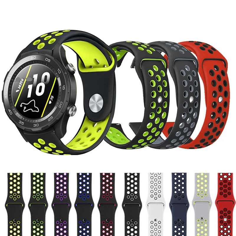 20MM Watch rubber strap for huawei watchband 22mm silicone universal watch band for samsung galaxy watch strap 42mm, Pink teal green, black white, black pink, black red, etc.
20MM Watch rubber strap for huawei watchband 22mm silicone universal watch band for samsung galaxy watch strap 42mm, Pink teal green, black white, black pink, black red, etc.