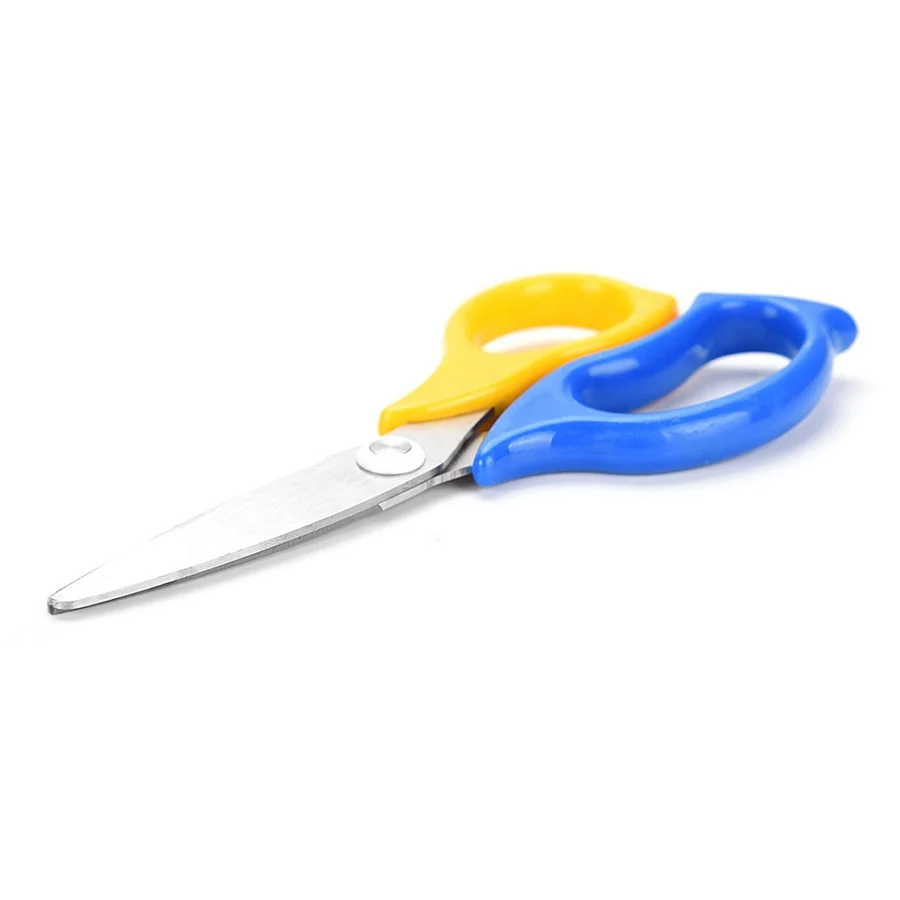 Hot Sale Assort Color Handle Multiple Usages Stainless Steel Stationery Office Scissors