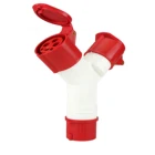 IP44 16A 32A 4pin plug with sockets male and female industrial power plug and socket