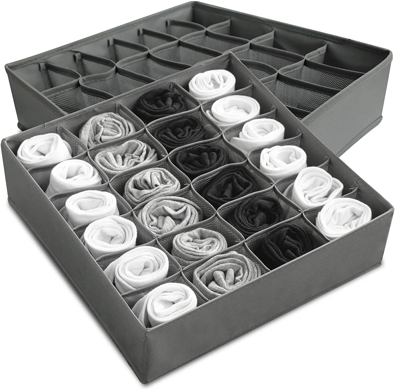 Manufacturer's New Underwear Storage Box Partition Wall 7 Grid 16 Grid 24 Grid Foldable Storage Box
Manufacturer's New Underwear Storage Box Partition Wall 7 Grid 16 Grid 24 Grid Foldable Storage Box