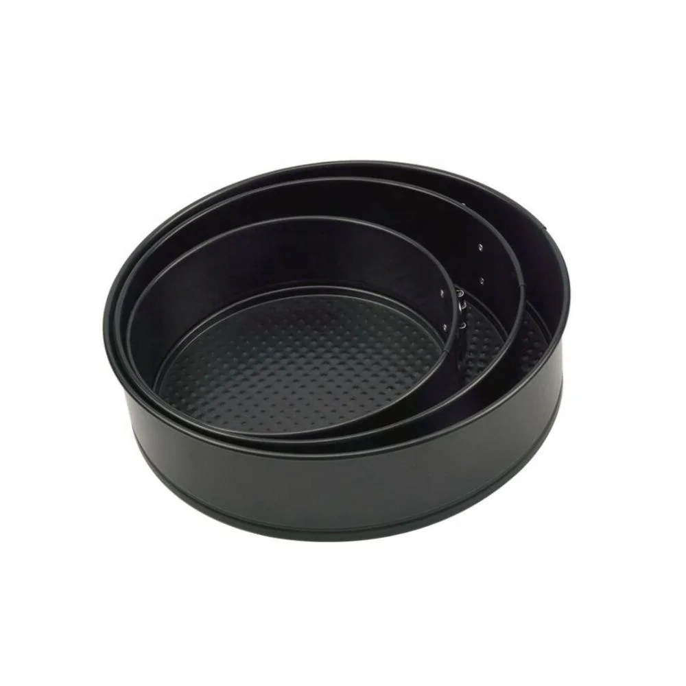 3pcs Non-stick Cake Mold With Circular Ferric Iron Live Bottom Lock Cake Mold Baking Tool
3pcs Non-stick Cake Mold With Circular Ferric Iron Live Bottom Lock Cake Mold Baking Tool