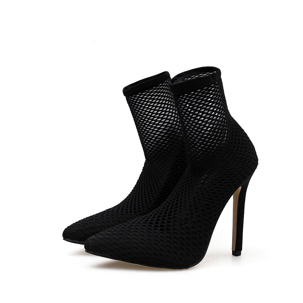 Designer woman heel boots pointed toe Mesh stilettos high heels 11cm sexy Rose Wedding ladies pumps big size 35-42 black
Designer woman heel boots pointed toe Mesh stilettos high heels 11cm sexy Rose Wedding ladies pumps big size 35-42 black