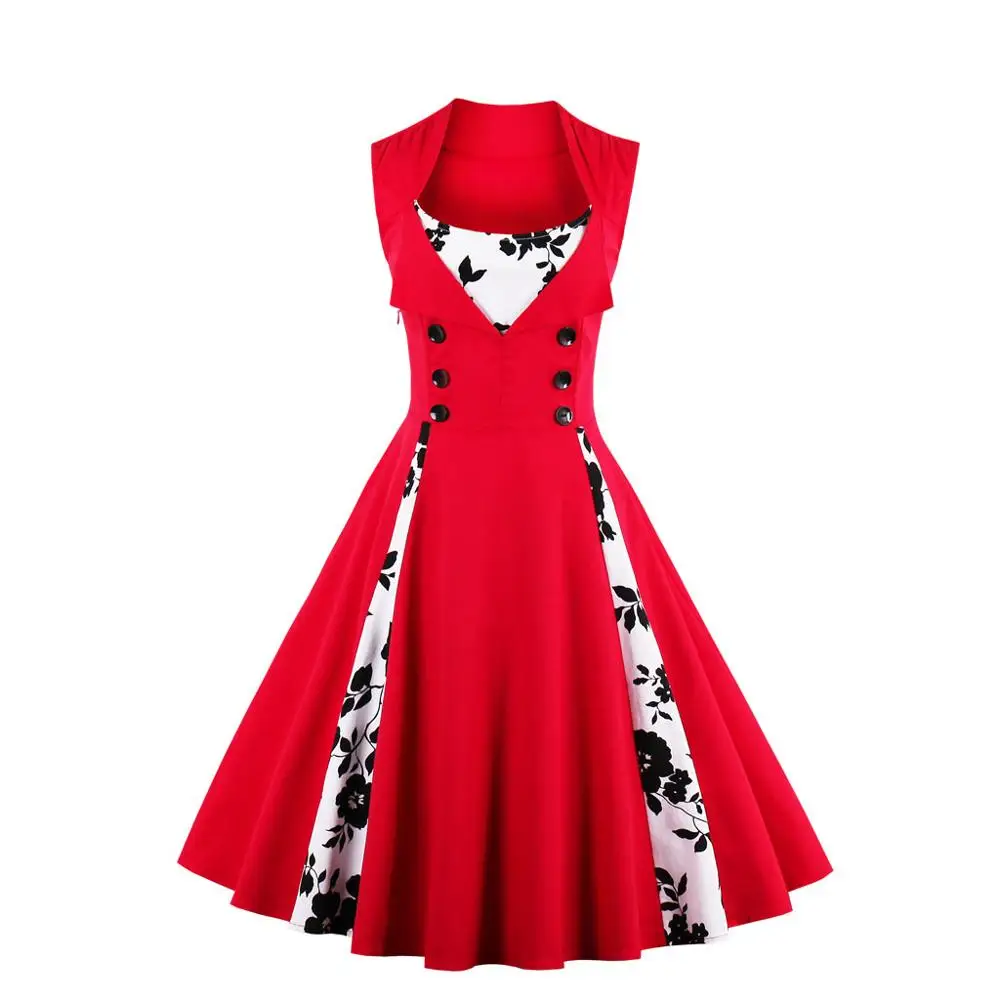 China Factory Direct Sale zipper printed cotton big swing dress Vintage girls party dress
China Factory Direct Sale zipper printed cotton big swing dress Vintage girls party dress