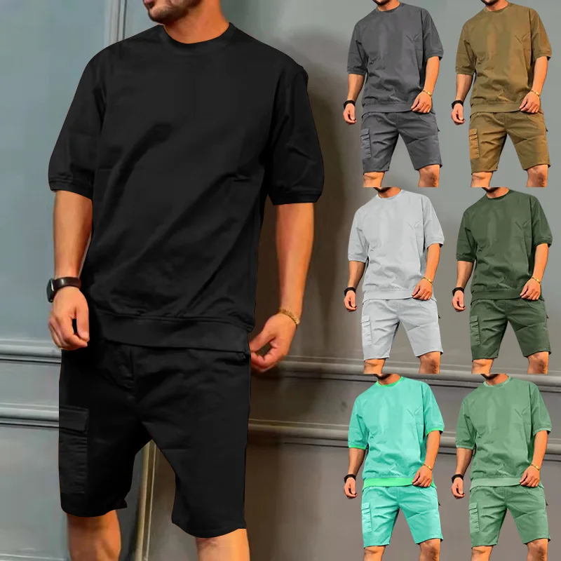 Mens T-shirt And Shorts Set 2023 Summer Custom Logo Men 2 Two Piece Short Jogger Pants Set Tshirts And Shorts Set Men
Mens T-shirt And Shorts Set 2023 Summer Custom Logo Men 2 Two Piece Short Jogger Pants Set Tshirts And Shorts Set Men