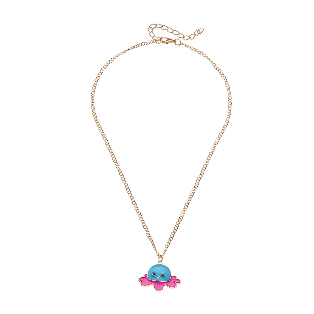 2021 handmade gold Plated Zinc Alloy Cuttlefish Trinket 8byyoox hucgids Candy Colors Octopus Shape Enamelled Clavicle Chain
2021 handmade gold Plated Zinc Alloy Cuttlefish Trinket 8byyoox hucgids Candy Colors Octopus Shape Enamelled Clavicle Chain