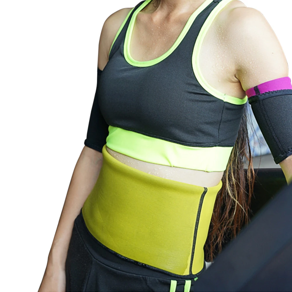 Sweat Slim Belt Weight Loss Women Customized Tummy Control Fajas Body Shaper Waist Trainer, Yellow, pink
Sweat Slim Belt Weight Loss Women Customized Tummy Control Fajas Body Shaper Waist Trainer, Yellow, pink