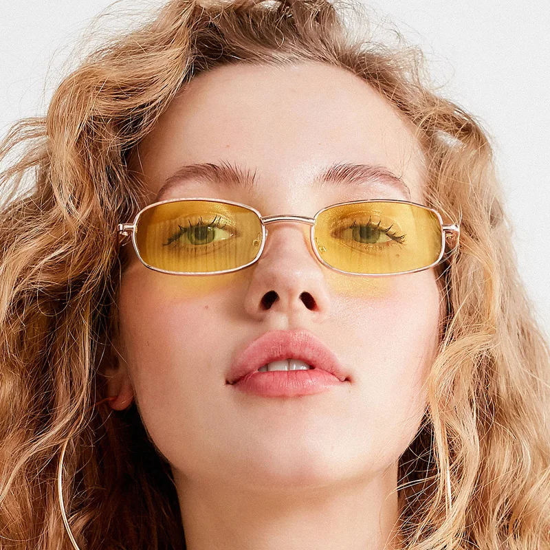 DCOPTICAL 2021 Vintage Retro Small Frame Rectangle Metal Thin Arm Women Tinted color Italy and American Men Sunglasses
DCOPTICAL 2021 Vintage Retro Small Frame Rectangle Metal Thin Arm Women Tinted color Italy and American Men Sunglasses