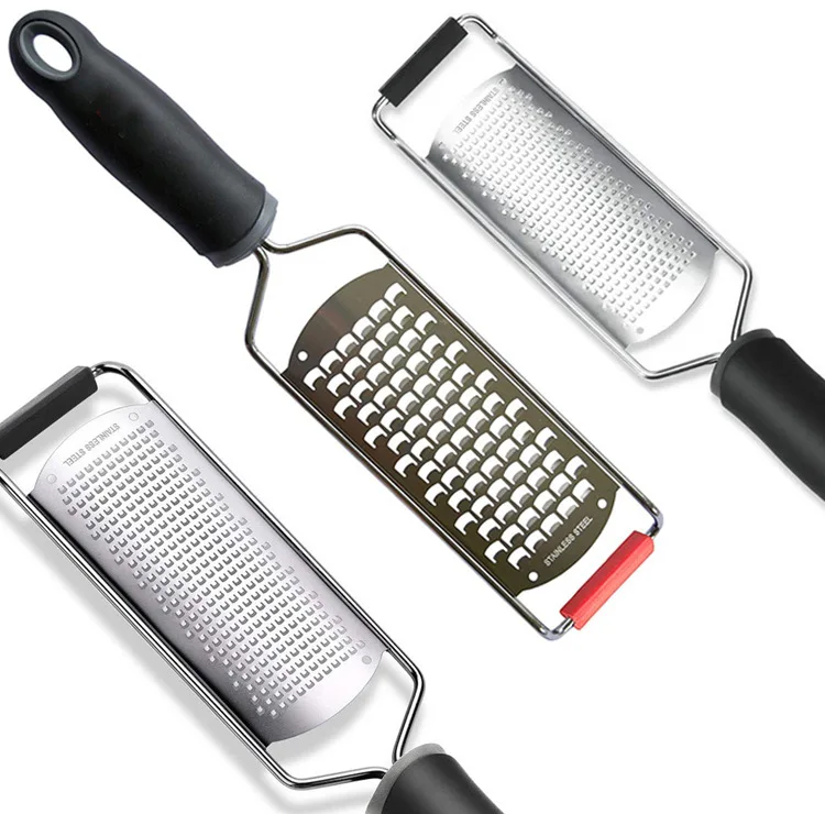 Professional Tools Kitchen Cheese Grater Lemon Zester With Protective Cover, Silver
Professional Tools Kitchen Cheese Grater Lemon Zester With Protective Cover, Silver