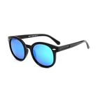 Factory retro cartoon polarized coated silicone kids sunglasses
