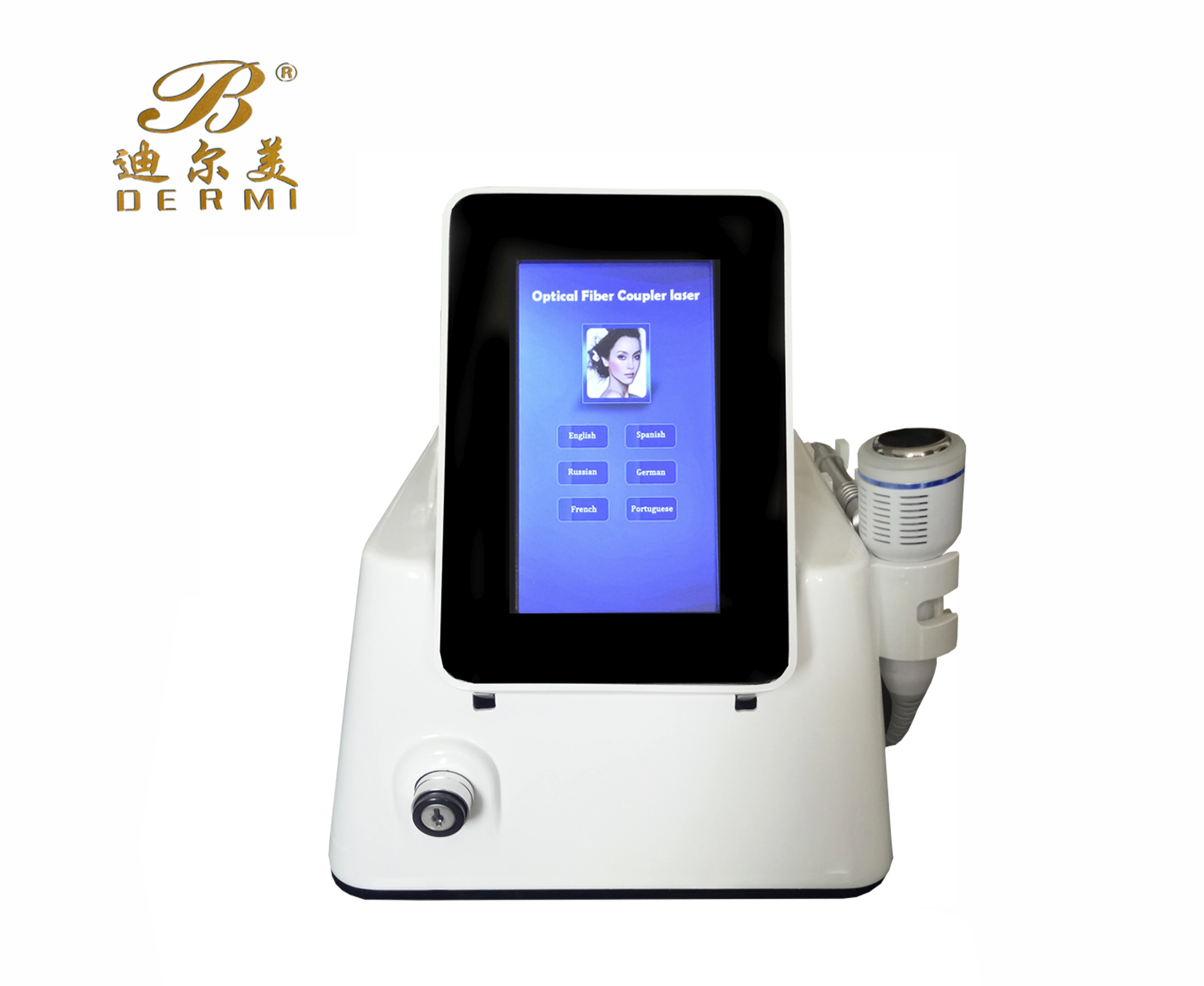 980nm Diode Laser Professional 2 in 1 Capillary Removal Machine Vascular Removal Pink Spiders Vein Removal
980nm Diode Laser Professional 2 in 1 Capillary Removal Machine Vascular Removal Pink Spiders Vein Removal
