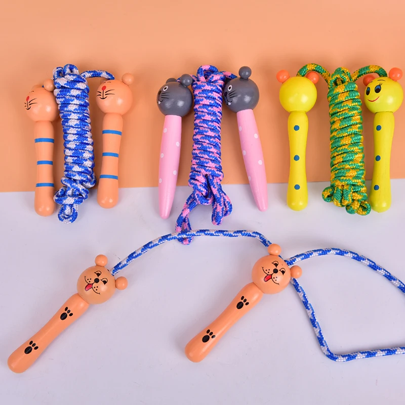 Sport Bodybuilding Fitness Lovely Cartoon Skipping Wood Handle 5 Colors Kids Jump Ropes
Sport Bodybuilding Fitness Lovely Cartoon Skipping Wood Handle 5 Colors Kids Jump Ropes