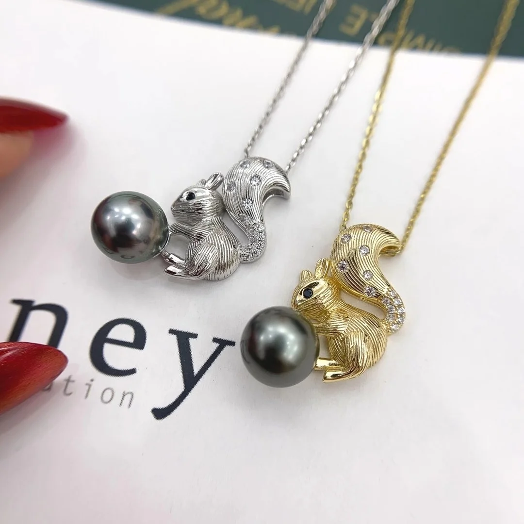 P363 9-10mm DIY Natural Freshwater pearl charm pendant necklace chain accessory 925 sterling silver jewelry for women
P363 9-10mm DIY Natural Freshwater pearl charm pendant necklace chain accessory 925 sterling silver jewelry for women