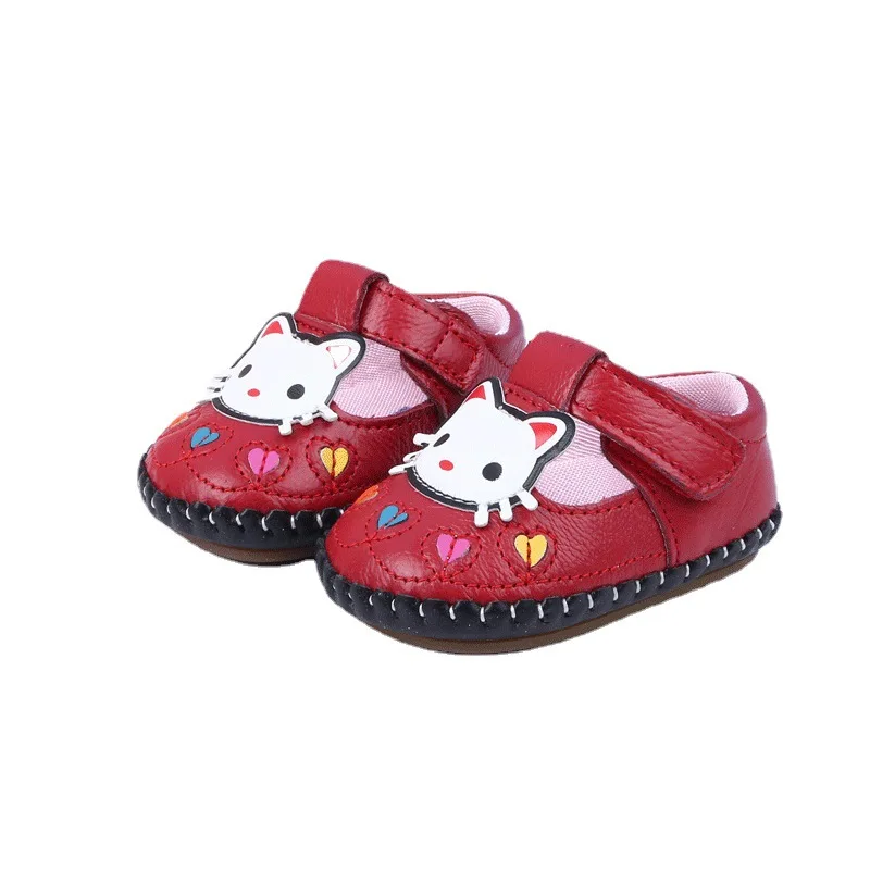 Soft-soled cowhide single shoes toddler shoes 0-1 year old female baby anti-drop shoes infant spring and autumn sandals baby sho
Soft-soled cowhide single shoes toddler shoes 0-1 year old female baby anti-drop shoes infant spring and autumn sandals baby sho
