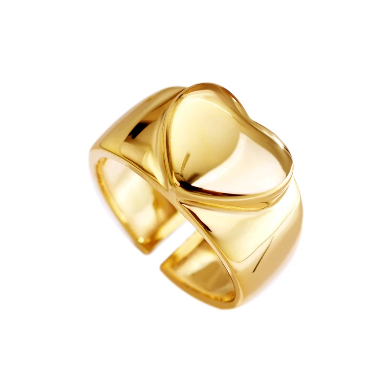 Fukarni Customized Fashion Minimalist Style Heart Shape Gold Plated 925 Sterling Silver Ring Cheap Jewelry for Lovers KR300
Fukarni Customized Fashion Minimalist Style Heart Shape Gold Plated 925 Sterling Silver Ring Cheap Jewelry for Lovers KR300