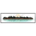 Sunset Forest DIY Painting By Numbers Canvas Wall Art Picture Painting Calligraphy For drop Shipping