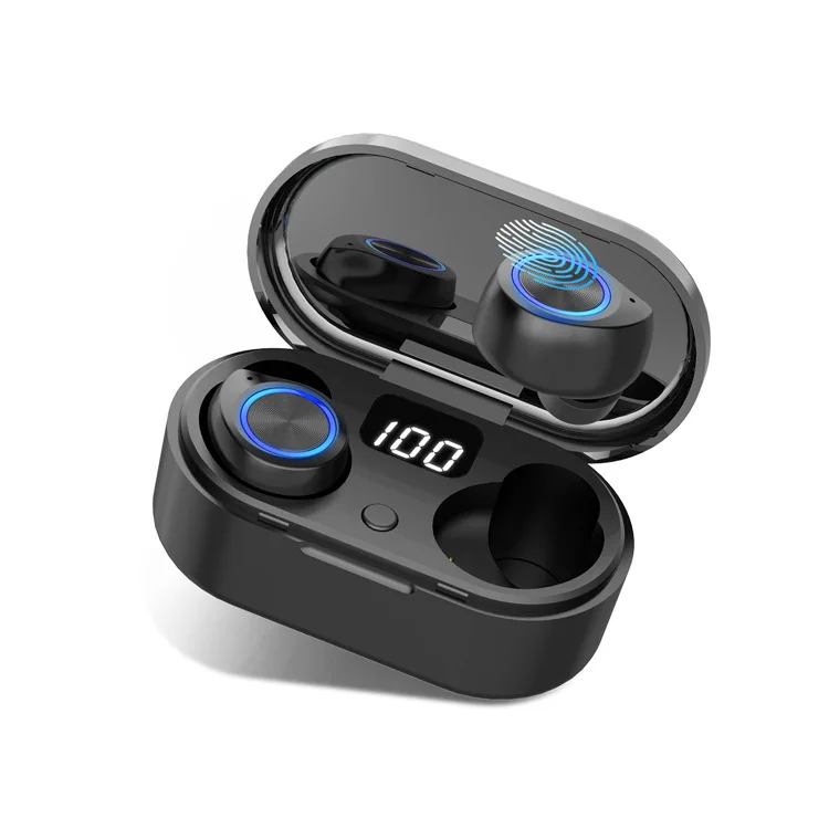 LAIMODA Multi Function LED Display TWS Blue tooth 5.0 Earphone Wireless Sports Headset HiFi Sound Earbuds Headset
LAIMODA Multi Function LED Display TWS Blue tooth 5.0 Earphone Wireless Sports Headset HiFi Sound Earbuds Headset