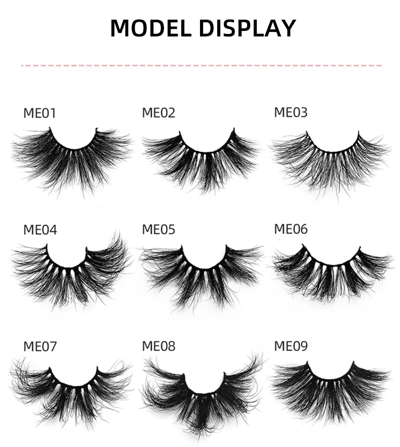 25Mm Mink Eyelashes Wholesale 5D,Eyelashes 3D 25Mm Mink Eyelashes Vendors, Black&custom