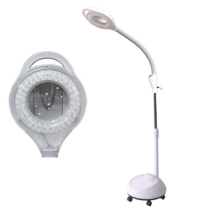 Beauty Spa Salon Adjustable Facial Examination LED Light Magnifier Lamp/Cool Light Magnifier Lamp, White
Beauty Spa Salon Adjustable Facial Examination LED Light Magnifier Lamp/Cool Light Magnifier Lamp, White