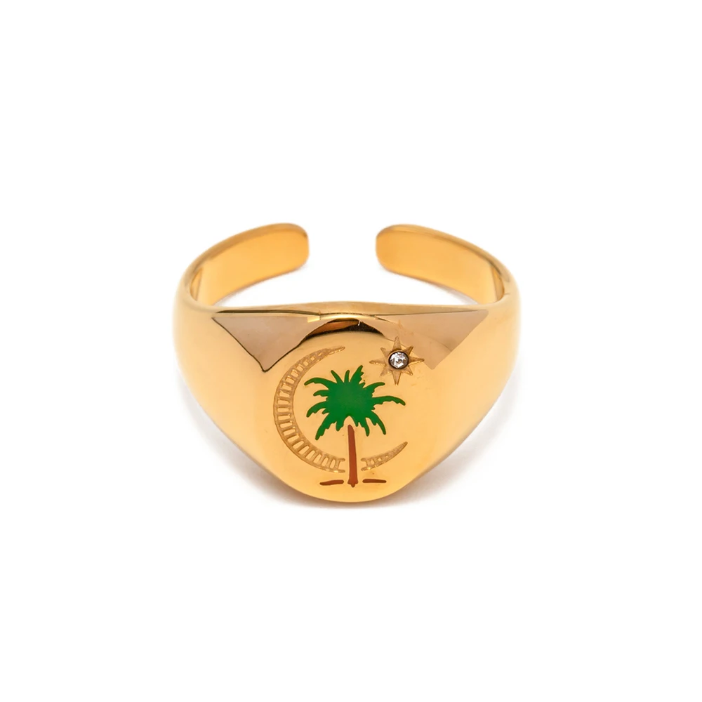 Trendy Hot Selling Moon Tree Sunshine Opening Ring Enamel Oil Drop Jewelry Retro Style Chunky Ring Jewelry
Trendy Hot Selling Moon Tree Sunshine Opening Ring Enamel Oil Drop Jewelry Retro Style Chunky Ring Jewelry
