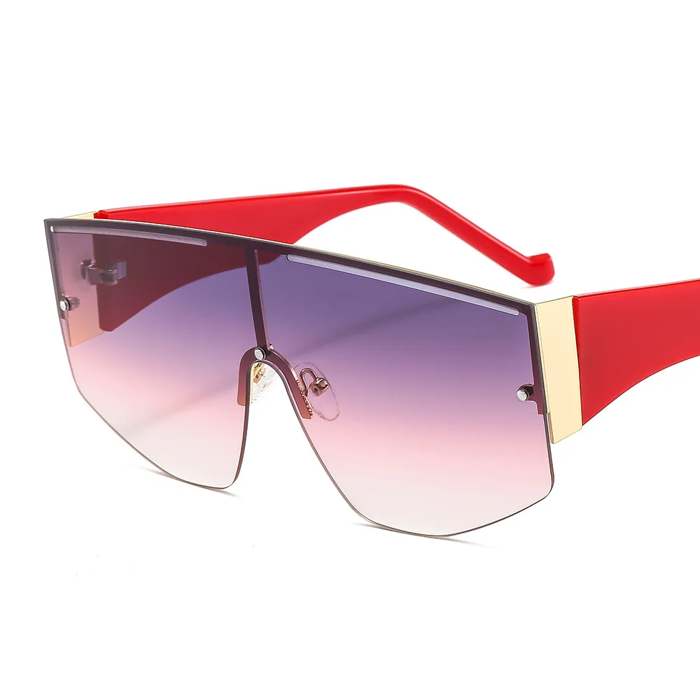 New style one piece big frame sunglasses anti-ultraviolet UV400 men and women fashion sunglasses M508, Custom colors
New style one piece big frame sunglasses anti-ultraviolet UV400 men and women fashion sunglasses M508, Custom colors