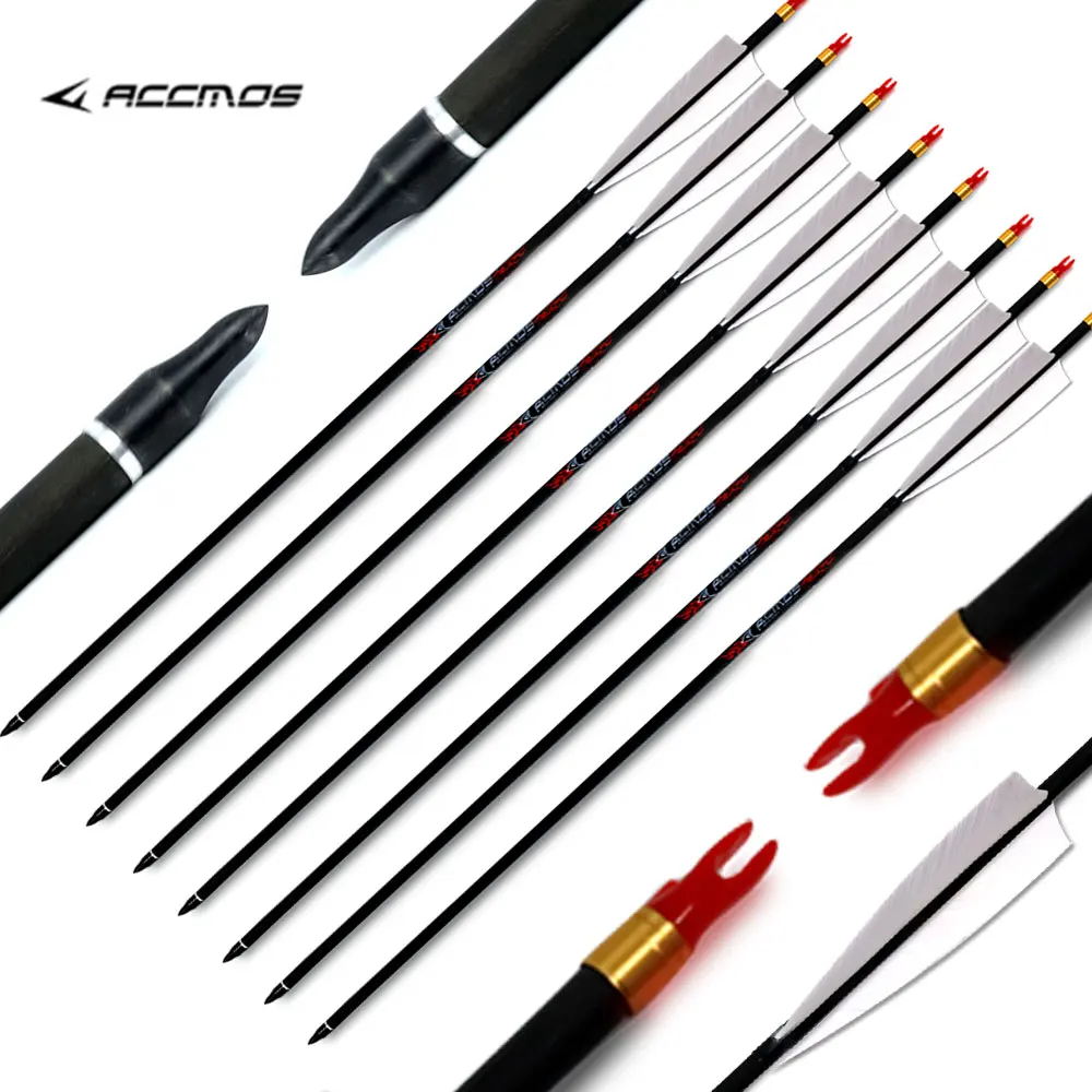ID6.2mm wholesale Newest reasonable price spine300 600 700 800 pure carbon arrow steel point 3 feather shafts bow and arrow
ID6.2mm wholesale Newest reasonable price spine300 600 700 800 pure carbon arrow steel point 3 feather shafts bow and arrow