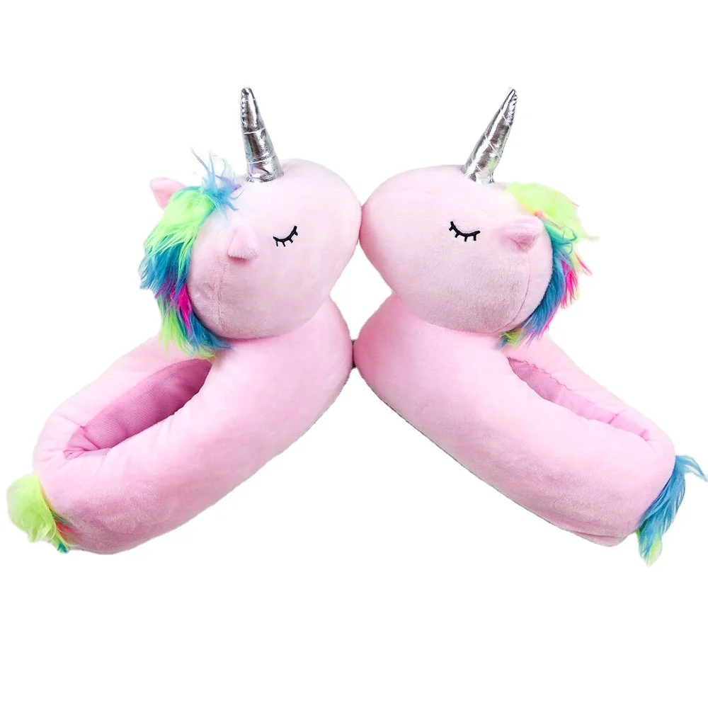 Warm Soft Stuffed Animal Shaped Women Girl Indoor Plush Unicorn Slippers Stuffed indoor shoes
Warm Soft Stuffed Animal Shaped Women Girl Indoor Plush Unicorn Slippers Stuffed indoor shoes