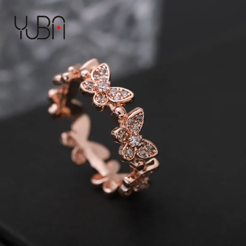 Hotsale Design Rose Gold Silver Cubic Zirconia Butterfly Ring Adjustable Crystal Butterfly Ring For Girls
Hotsale Design Rose Gold Silver Cubic Zirconia Butterfly Ring Adjustable Crystal Butterfly Ring For Girls