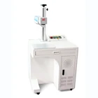 laser printing on metal and plastic fiber marking machine