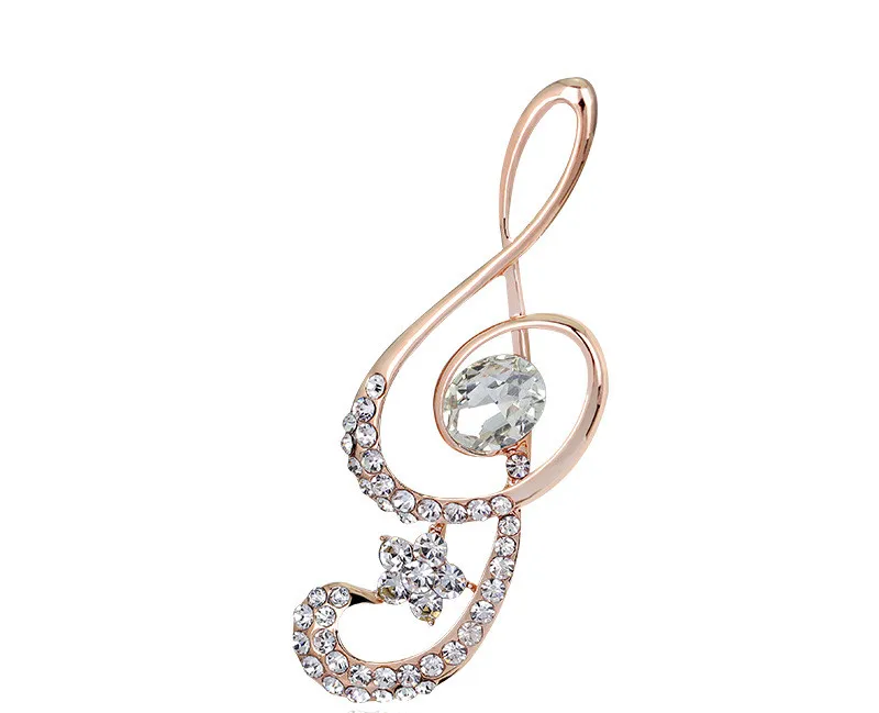 Musical Note with Shiny Crystal and Rhinestone Brooches For Women Gold Color Brooch Pins Jewelry Accessories Gifts 6.1 cm
Musical Note with Shiny Crystal and Rhinestone Brooches For Women Gold Color Brooch Pins Jewelry Accessories Gifts 6.1 cm