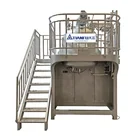TIANFU Technology TFZRJ-600L pharmaceutical vacuum emulsifying pressure vessels mixing tank