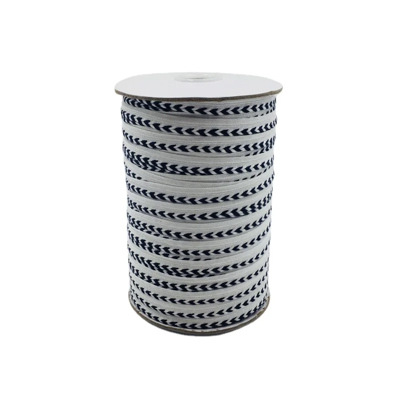 Herringbone woven black and white Piping Tape clothes waist rope woven tape polyester herringbone webbing tape
Herringbone woven black and white Piping Tape clothes waist rope woven tape polyester herringbone webbing tape