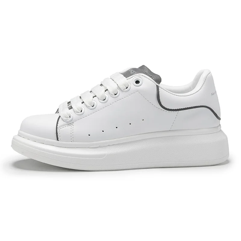 China Wholesale high quality Fashion Female Sports Shoes Thick Sole Low Leather White Sneakers Casual Shoes
China Wholesale high quality Fashion Female Sports Shoes Thick Sole Low Leather White Sneakers Casual Shoes