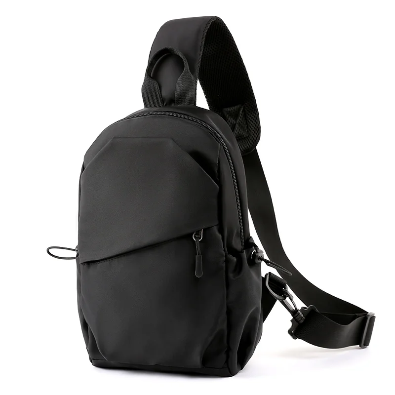 2021 Two color selection mini Solid Color Sling Shoulder bag new Daily Outdoor Chest Bag for ladies and men, Black/drak gray
2021 Two color selection mini Solid Color Sling Shoulder bag new Daily Outdoor Chest Bag for ladies and men, Black/drak gray