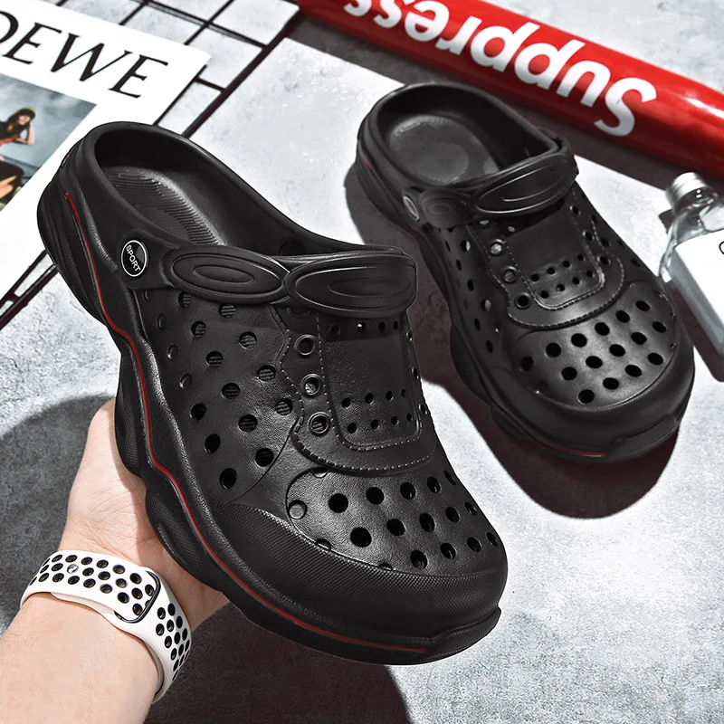 2021 New YFXC Factory Wholesale Hole Flat Shoes Men House Summer EVA Slipper Home Slippers Shoes Slipper For Men
2021 New YFXC Factory Wholesale Hole Flat Shoes Men House Summer EVA Slipper Home Slippers Shoes Slipper For Men