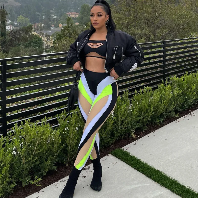 Fashion Contrast Color Printed High Waist Tight Butt Lifting Leggings Yoga Pants For Women, 2 colors
Fashion Contrast Color Printed High Waist Tight Butt Lifting Leggings Yoga Pants For Women, 2 colors