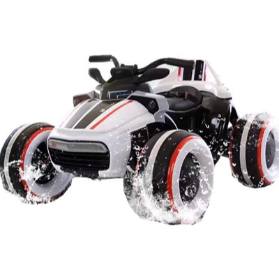 Cool 4 Wheel All Terrian Off-Road Wireless 2.4G Radio Control Toy ATV Trike, Electric 2 Drive Kids RC LED Flashing Toy Car