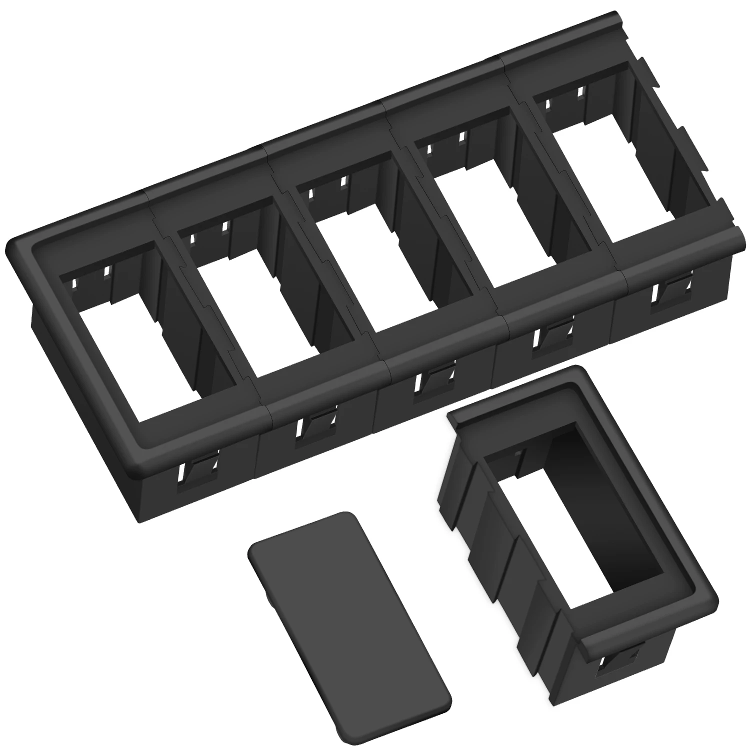 PN-BS Boat Carling Style Rocker Switch Panel Holder Black Housing DIY Assembly Marine Switch Holder Base Mounting End/Middle/Top
PN-BS Boat Carling Style Rocker Switch Panel Holder Black Housing DIY Assembly Marine Switch Holder Base Mounting End/Middle/Top