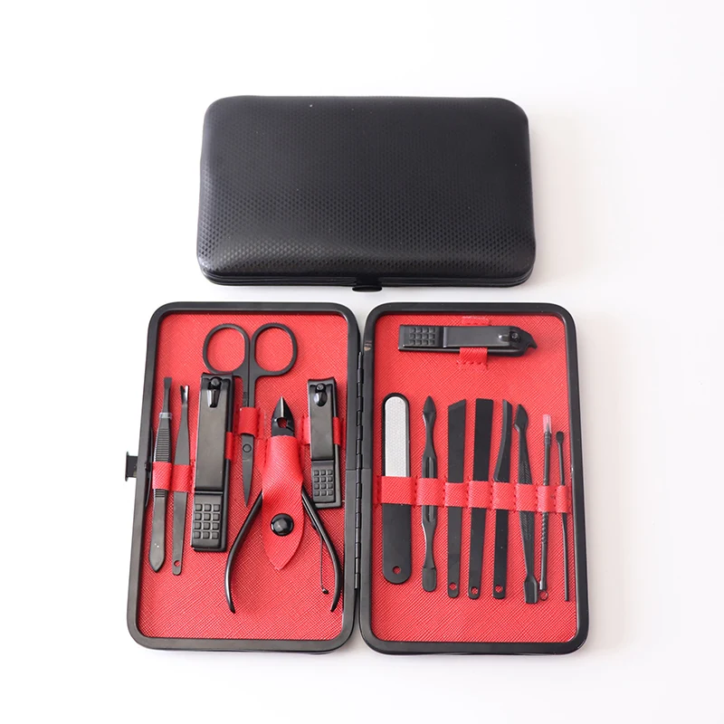 FREE Shipping Black leather travel case grooming kit 15 in 1 stainless steel pedicure kit nail care manicure set
FREE Shipping Black leather travel case grooming kit 15 in 1 stainless steel pedicure kit nail care manicure set