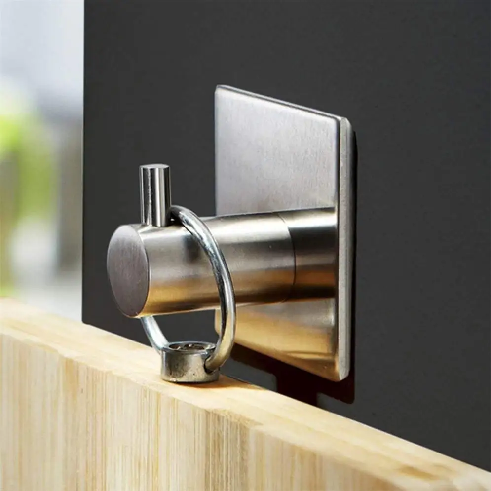 Heavy Duty Stainless Steel Adhesive Towel Hooks Bathroom Kitchen Solid Waterproof Corrosion Resistant Hook Stick Wall Mount
Heavy Duty Stainless Steel Adhesive Towel Hooks Bathroom Kitchen Solid Waterproof Corrosion Resistant Hook Stick Wall Mount