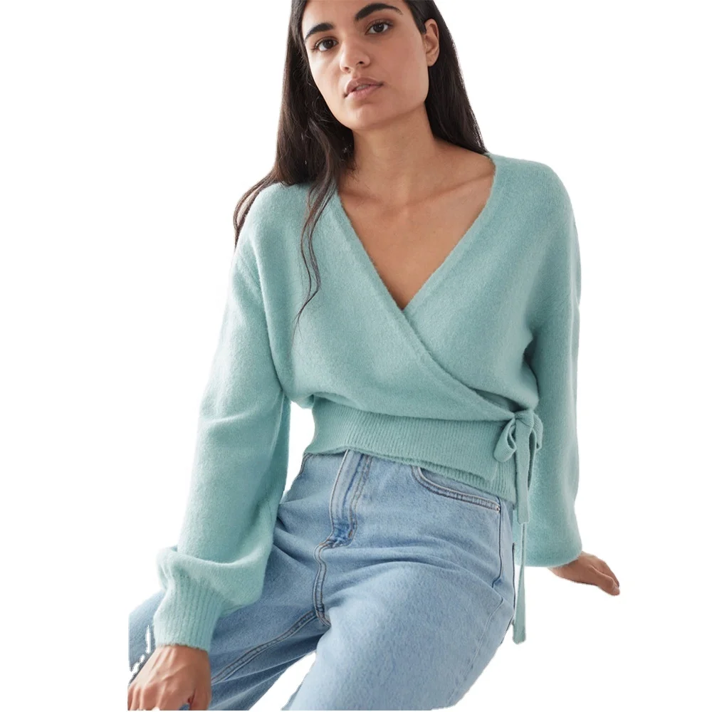 2021 Wholesale Custom Women's sweater long sleeve knitwear Long sleeve soft knit wrap cardigan Wool women sweater cardigan
2021 Wholesale Custom Women's sweater long sleeve knitwear Long sleeve soft knit wrap cardigan Wool women sweater cardigan