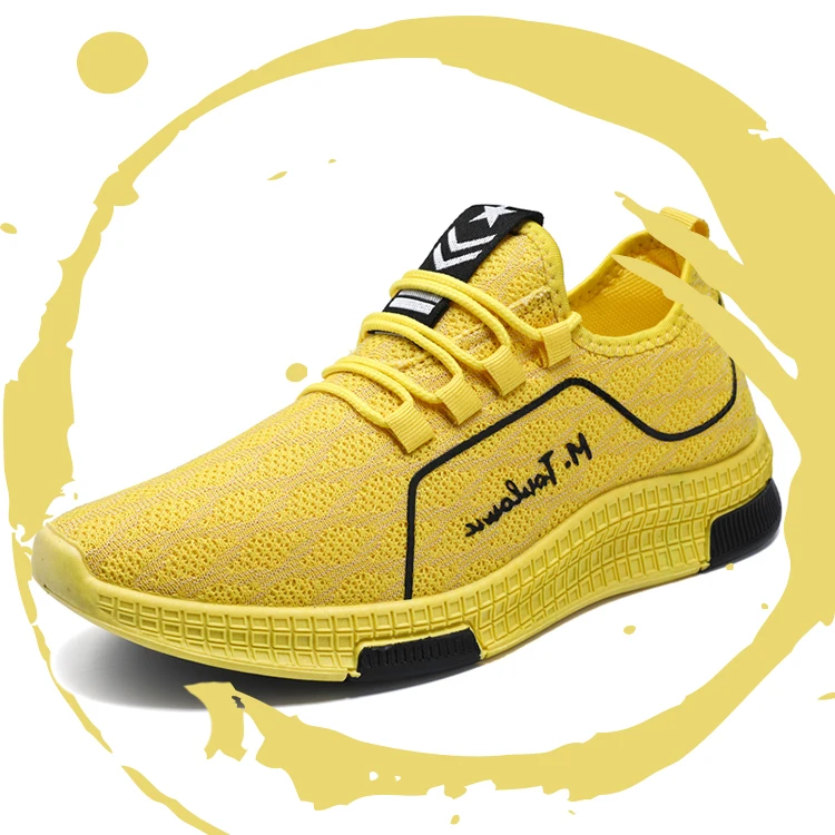 Trendy Men'S Sports Air Cushion Shoes Outdoor Non-Slip Lace-Up Shoes Boys Yellow Walking Running Shoes Sneakers, 3 colors
Trendy Men'S Sports Air Cushion Shoes Outdoor Non-Slip Lace-Up Shoes Boys Yellow Walking Running Shoes Sneakers, 3 colors