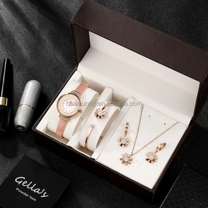 4pcs Set Women's Watches Simple Fashion Women Wrist Watch Luxury Ladies Watch Women Bracelet
4pcs Set Women's Watches Simple Fashion Women Wrist Watch Luxury Ladies Watch Women Bracelet
