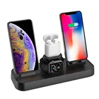 Multi Function Charger, Wireless Phone Charger Stand with Wireless Charging Pad for Android and for iPhone