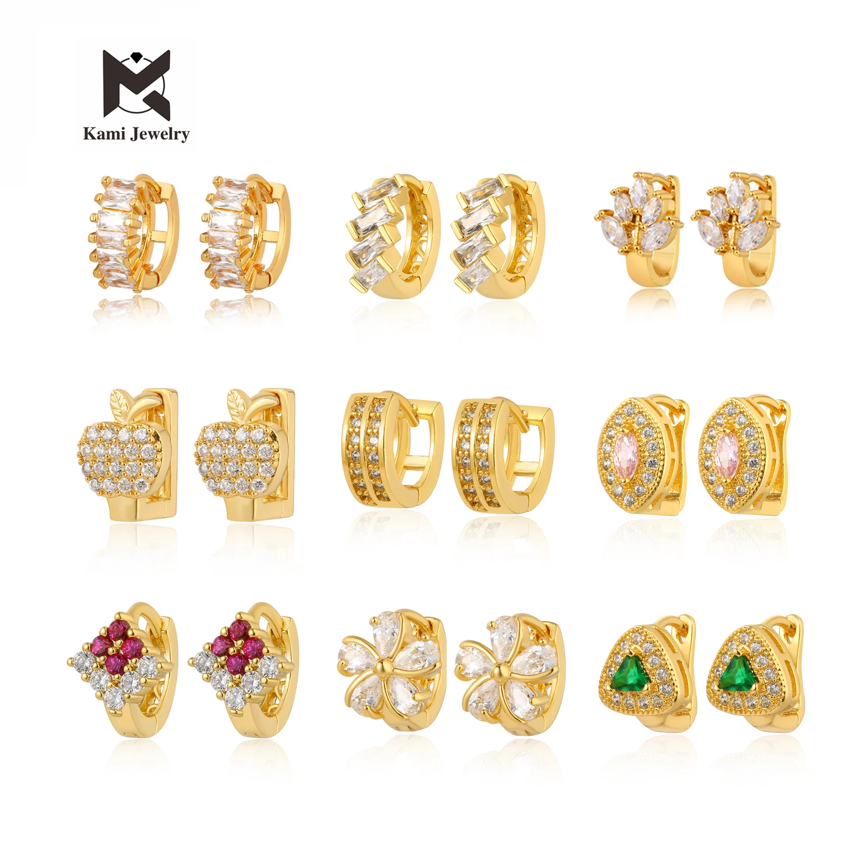 Sophisticated and elegant 24K gold plated earring jewelry women accessories for party, Gold,white
Sophisticated and elegant 24K gold plated earring jewelry women accessories for party, Gold,white