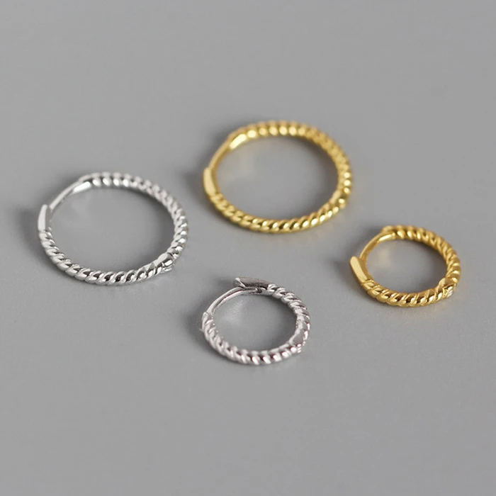 925 Sterling Silver Hoop Earrings Round Mini Earrings 18k Gold Plated Manufacturer Thick Women
925 Sterling Silver Hoop Earrings Round Mini Earrings 18k Gold Plated Manufacturer Thick Women