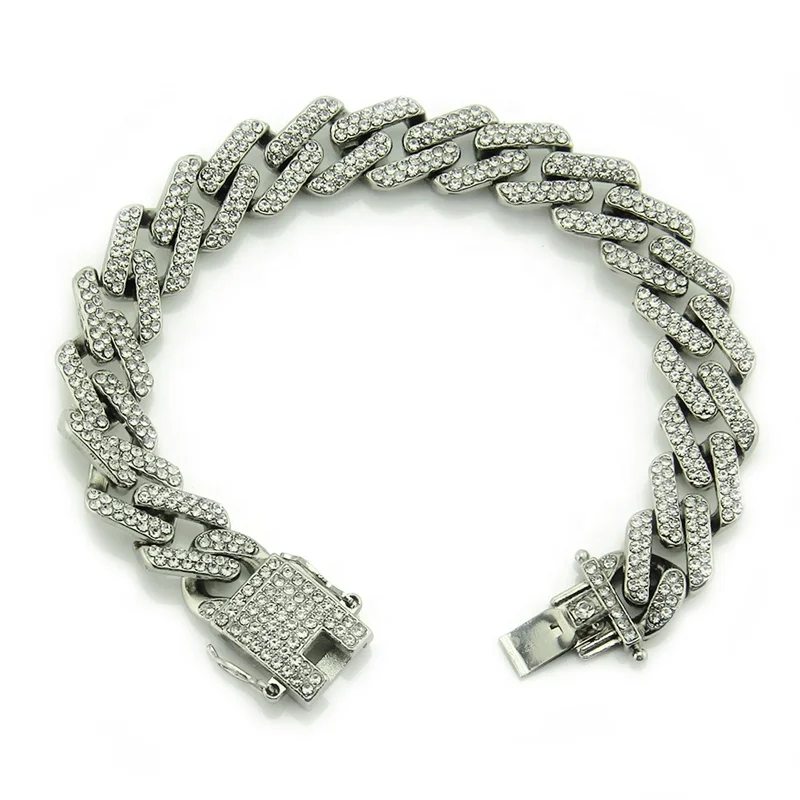 WeSparking EMO Cuban Exaggeration Diamond Bracelet Bangles For Women Men With Colored Rhinestones Fashion Jewelry
WeSparking EMO Cuban Exaggeration Diamond Bracelet Bangles For Women Men With Colored Rhinestones Fashion Jewelry